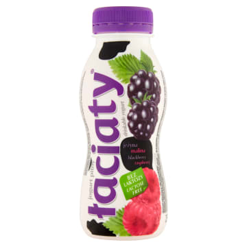 Jogurt pitny jeżyna malina bez laktozy