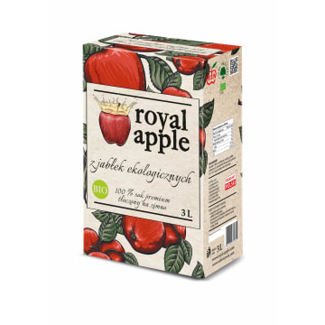 ROYAL APPLE Sok 100% jabłkowy tłoczony BIO