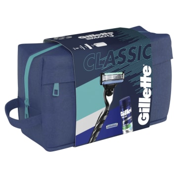 GILLETTE Zestaw: maszynka Mach3 + żel Series