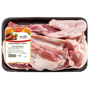 Zestaw rosołowy z kaczki Pekin KLASA A świeży (520g-780g)