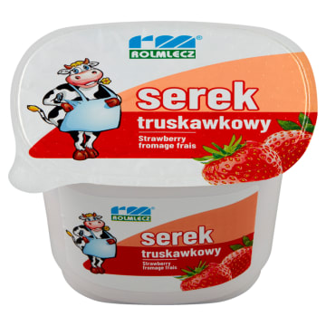 Serek homogenizowany o smaku truskawkowym