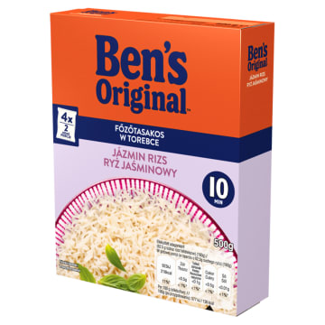 BEN'S ORIGINAL Ryż jaśminowy (4x125g)
