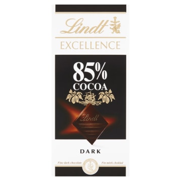 LINDT EXCELLENCE Czekolada gorzka z 85% zawartością kakao
