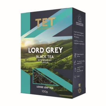TET LORD GREY - Czarna herbata liściasta o aromacie bergamotki