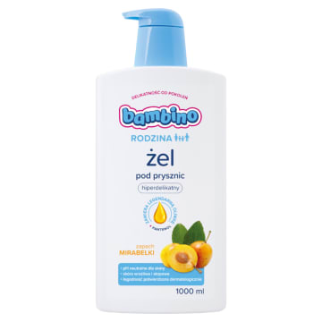 Żel pod prysznic o zapachu mirabelki