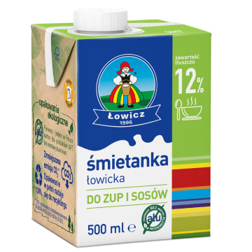 Śmietanka Łowicka UHT 12%