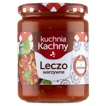 KUCHNIA KACHNY Leczo z pieczarkami
