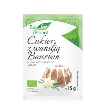BIO PLANET Cukier z wanilią Bourbon BIO
