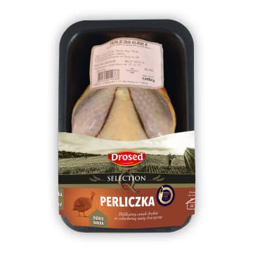 Perliczka patroszona bez podrobów Klasa A świeża (960g-1440g)