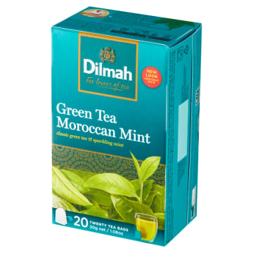 DILMAH Herbata zielona z marokańską mięta 20 torebek ex.