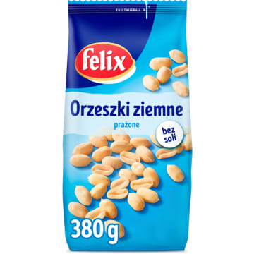 FELIX Orzeszki ziemne prażone bez tłuszczu i soli