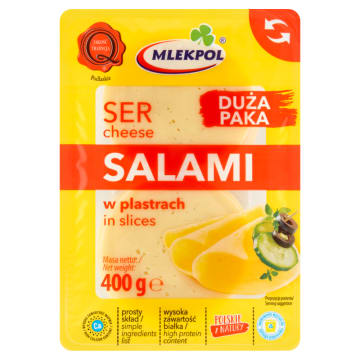 Ser żółty Salami (plastry)