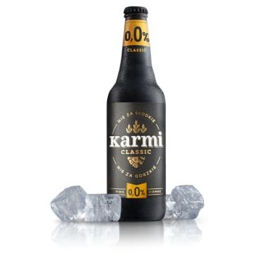 Piwo ciemne bezalkoholowe (cena zawiera 1 zł kaucji za butelkę)