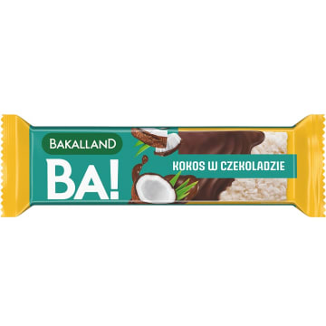 BAKALLAND YEMGO Baton Kokosowy w czekoladzie