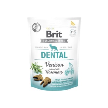 BRIT Functional Snack Uzupełniająca karma dla psów DENTAL