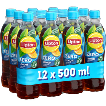 LIPTON ICE TEA ZERO Napój o smaku cytrynowym z ekstraktem z czarnej herbaty bez cukru