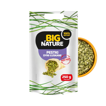 BIG NATURE Pestki dyni łuskane
