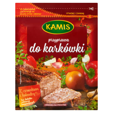 KAMIS Przyprawa do karkówki z czosnkiem i kolendrą