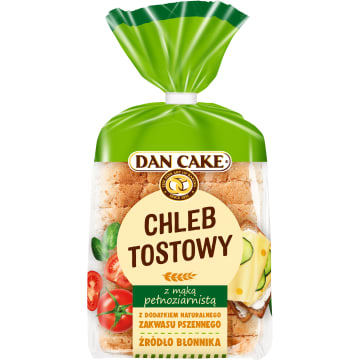 DAN CAKE Chleb tostowy pełnoziarnisty