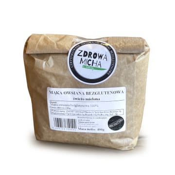 ZDROWA MICHA Mąka owsiana bezglutenowa BIO