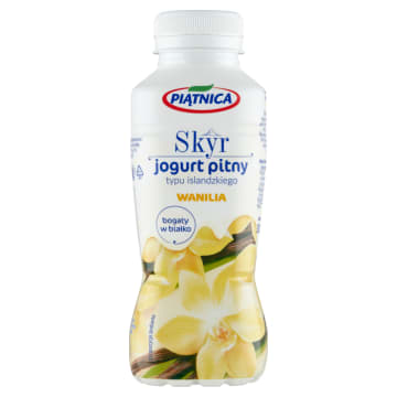 PIĄTNICA Skyr jogurt pitny typu islandzkiego wanilia