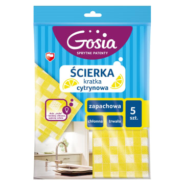 Ścierka zapachowa cytrynowa 5 szt.