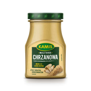 KAMIS Musztarda chrzanowa (lekko ostra)
