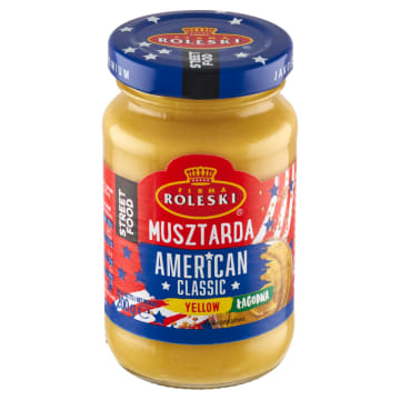 ROLESKI Musztarda American Classic Yellow (łagodna)