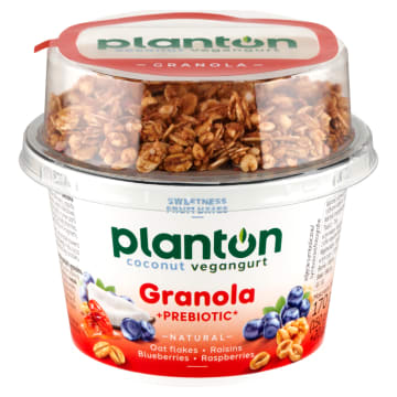 Vegangurt kokosowy naturalny z granolą