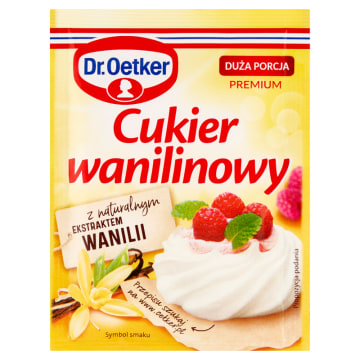 DR. OETKER Cukier wanilinowy (z naturalnym ekstraktem wanilii)