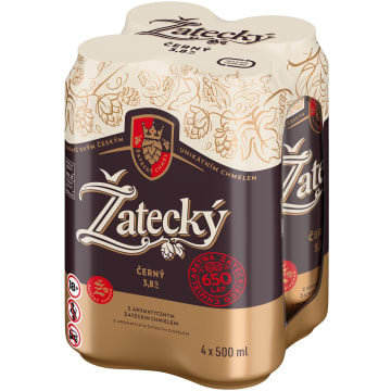 Piwo ciemne 4x500ml (puszka)