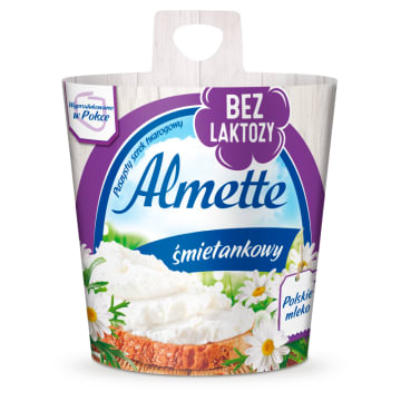 Serek twarogowy śmietankowy (bez laktozy)