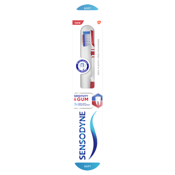 SENSODYNE Nadwrażliwość & Dziąsła Szczoteczka do zębów