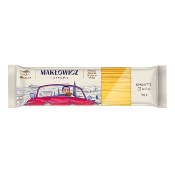 MAKŁOWICZ I SYNOWIE Makaron Spaghetti (z semoliny z pszenicy durum)
