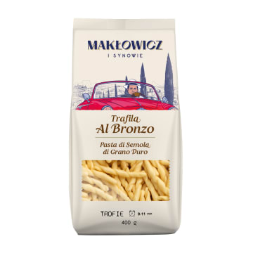 MAKŁOWICZ I SYNOWIE Makaron Trofie (z semoliny z pszenicy durum)
