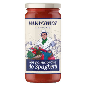 MAKŁOWICZ I SYNOWIE Sos pomidorowy do spaghetti