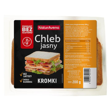 NATURAVENA Chleb jasny bezglutenowy