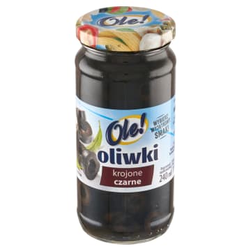 Oliwki krojone czarne