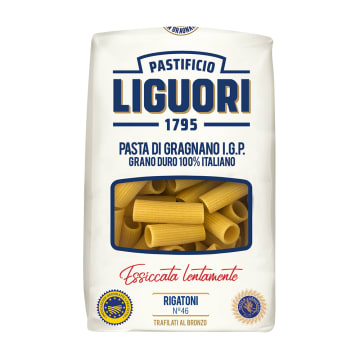 LIGUORI Makaron Rigatoni IGP (z pszenicy durum)