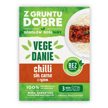 Chilli sin carne z ryżem
