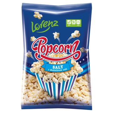 LORENZ Popcorn z dodatkiem soli