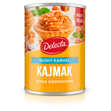 DELECTA Kajmak - masa krówkowa słony karmel