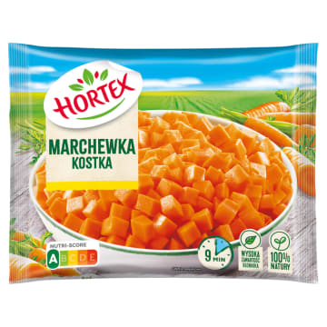 Marchewka mrożona kostka