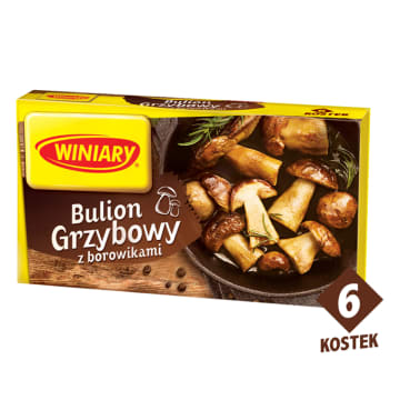 WINIARY Bulion grzybowy z borowikami (6 kostek)