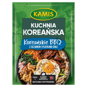 KAMIS Przyprawa koreańskie BBQ z sezamem i płatkami chili (kuchnia koreańska)