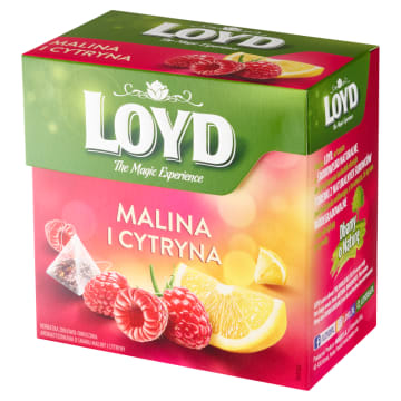 LOYD TEA Herbata Malina i Cytryna 20 torebek ex.