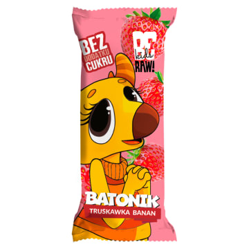 BE RAW! Kids Baton Truskawka Banan