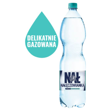 Naturalna woda mineralna delikatnie gazowana