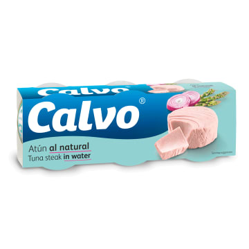 CALVO Tuńczyk w sosie własnym 3x80g