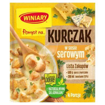 WINIARY Pomysł na... Kurczaka w sosie serowym